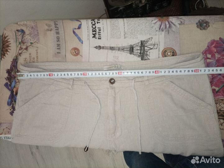 Шорты из натуральной ткани 52