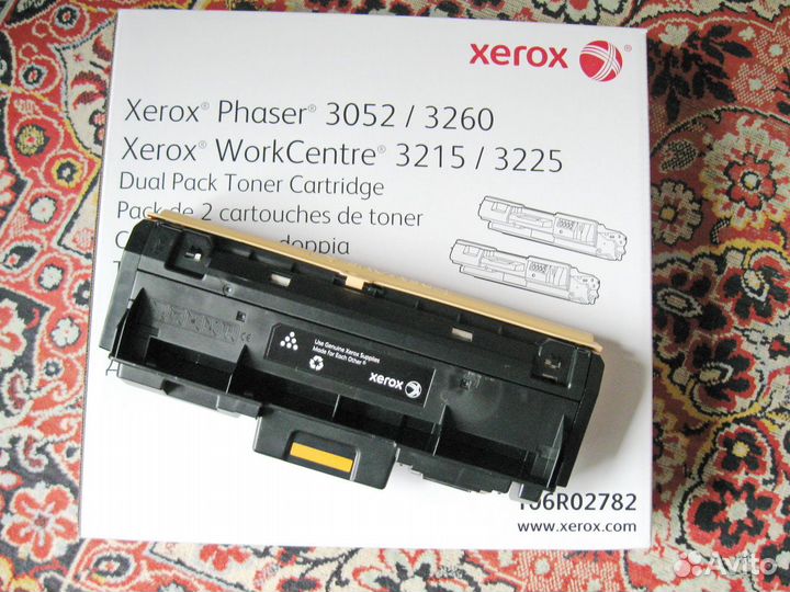Продам картриджи оригинальные лазерные Xerox 106R0