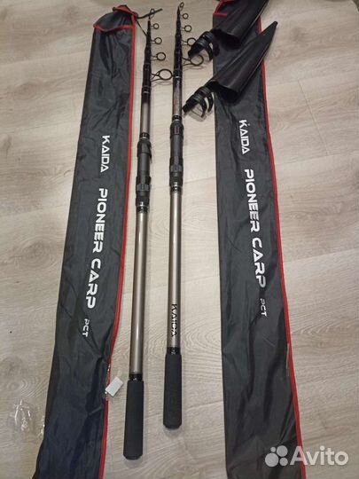 Карповые телескопические удилища Kaida pioneer 3.6