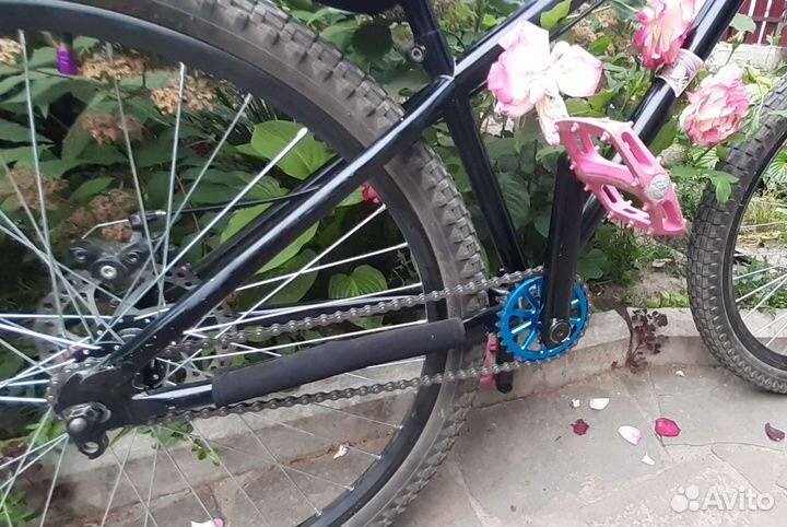 Кастомный street/dirt мтб