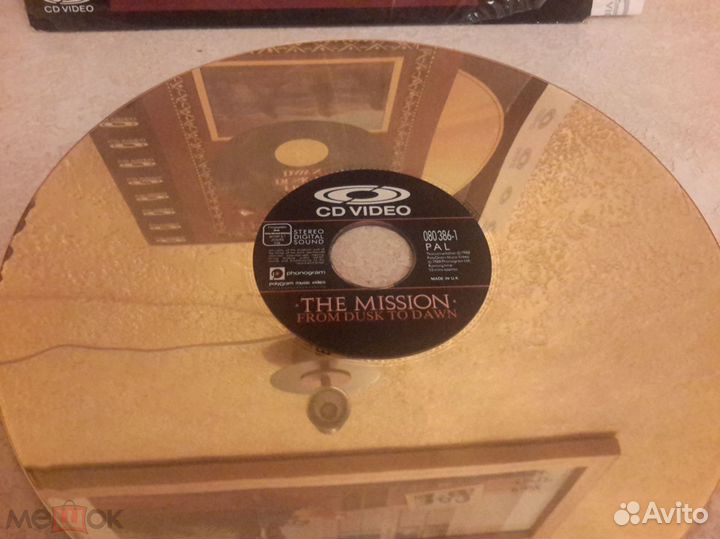 CD Video Mission - From Dusk To Dawn 1988 UK