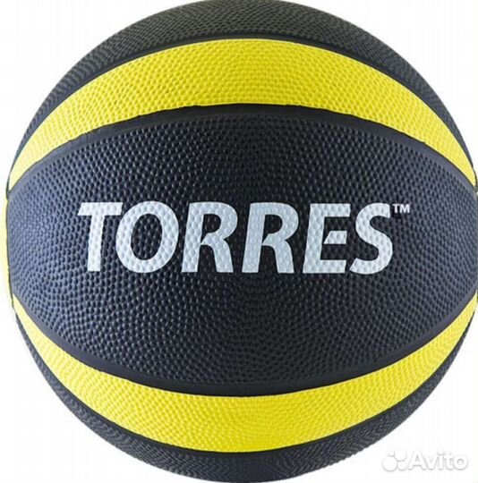 Мяч для атлетических упражнений, вес 1 кг, резина