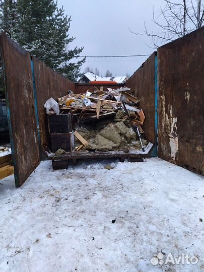 Вывоз строй. мусора 27м3