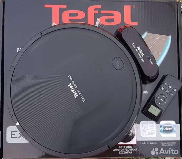Робот пылесос Tefal 20 Тефаль