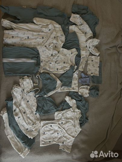 Одежда для новорожденных набор