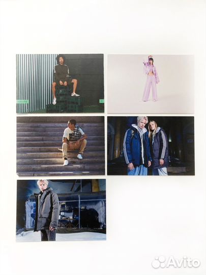 Открытки карточки Adidas