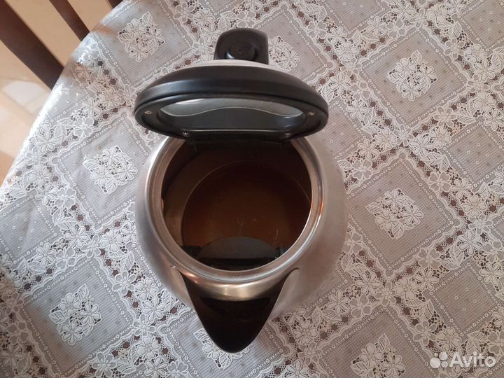 Чайник электрический металлический philips