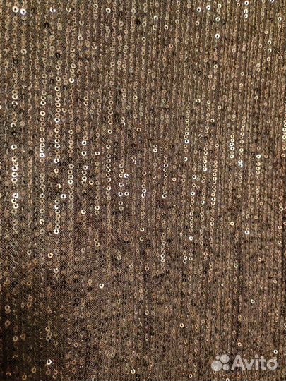 Юбка с пайетками длинная