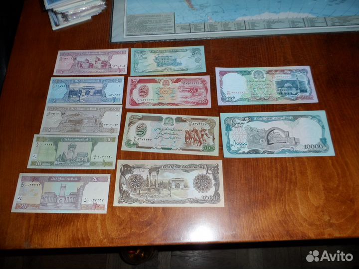 Банкноты стран азии