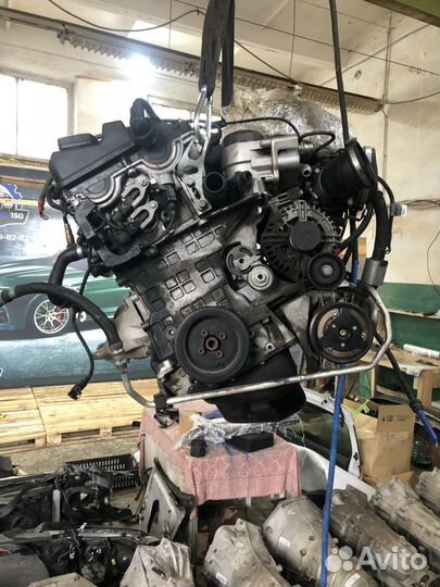 Двигатель n46b20 мотор столб n46 b20