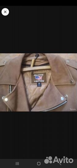 Кожаная куртка косуха мужская