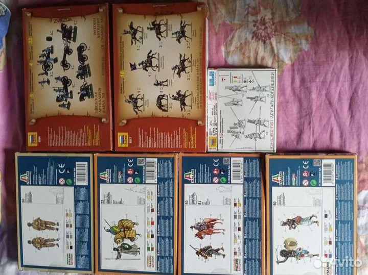 Сборная модель фигурки солдатики 1/72