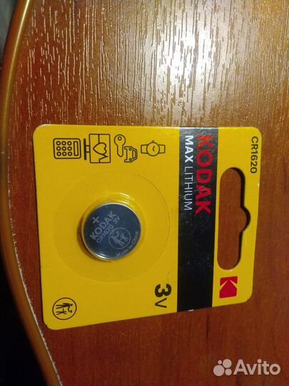 Батарейка Kodak Max CR1620