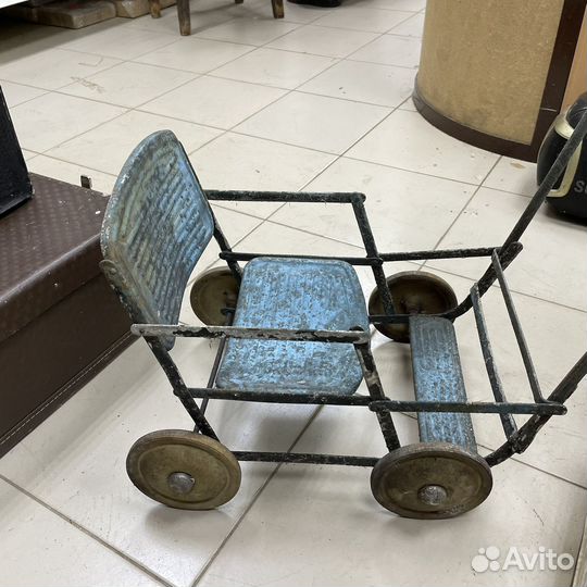 Детские санки каталка времён СССР винтаж (Сзр)