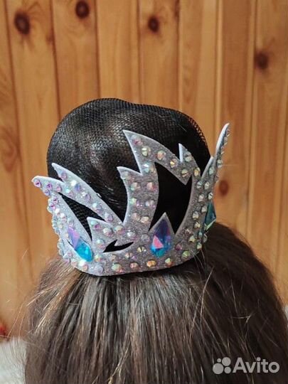 Украшение корона для выступлений,для гимнастики