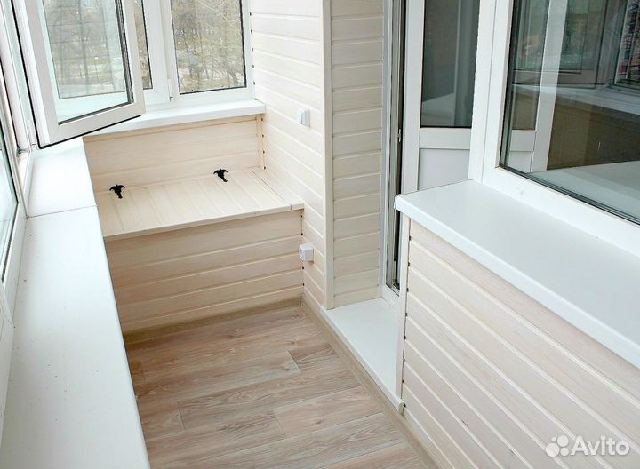 Остекление балконов