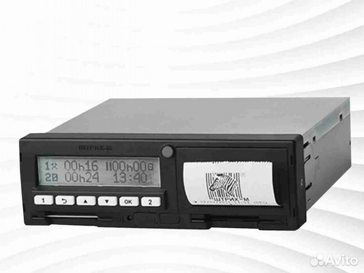 Тахограф Штрих М с чипом нкм.Под ключ