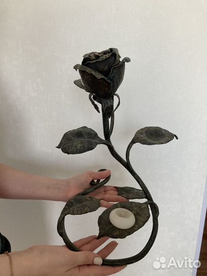 Эксклюзивный подсвечник кованный 