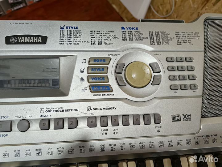 Синтезатор yamaha psr 290