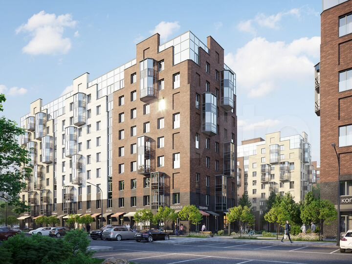 Квартира-студия, 28,6 м², 7/9 эт.