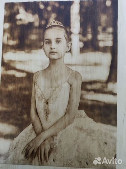 Выжигание. Портреты на дереве и на стекле