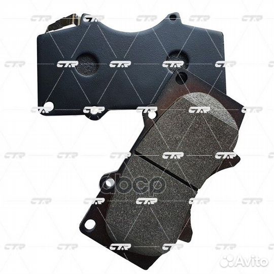Колодки передние CKT36 CTR GK1050 lexus / toyot