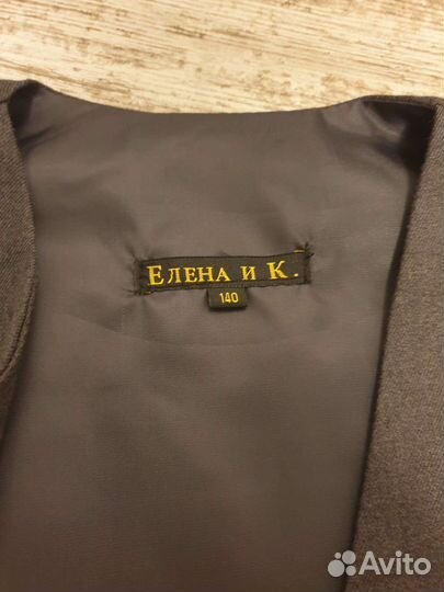 Рубашка H&M + жилетка для школы