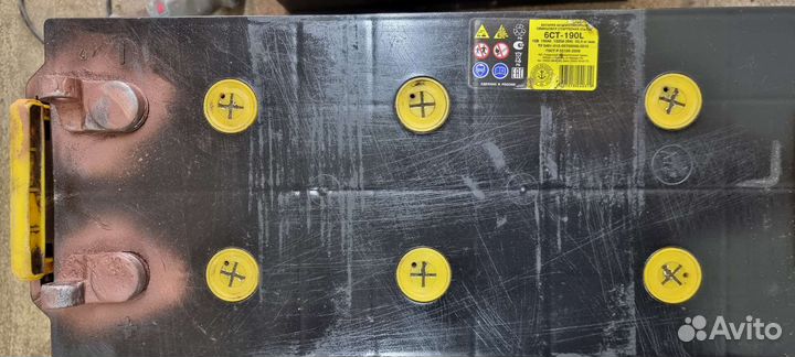 Аккумулятор 190 Тюмень 1350 А