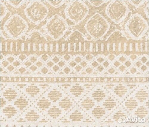 Ткань Деворе Бежевый Орнамент