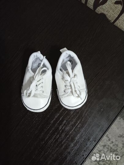 Пинетки кеды детские