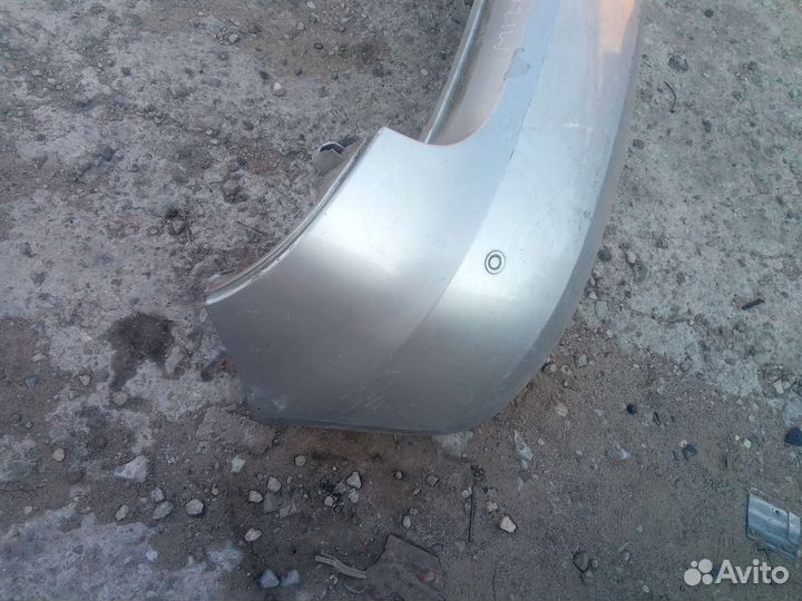 Задний бампер Skoda Fabia 2