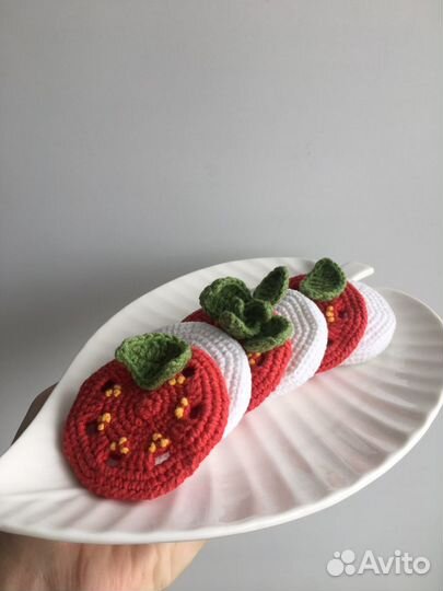 Вязаная еда