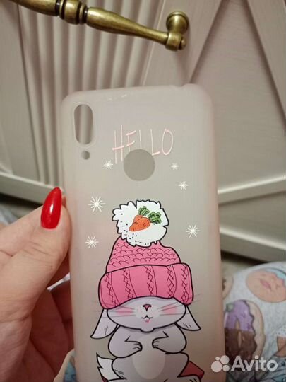 Чехол на huawei y7 2019