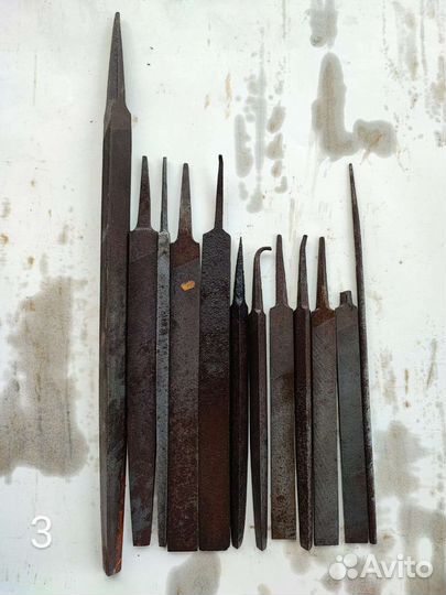 Напильники набором. СССР