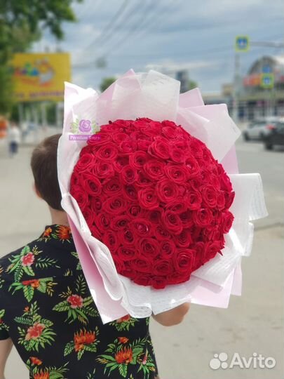 Букеты из 101 розы