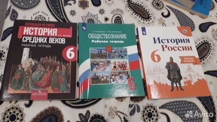 Рабочие тетради 6 класс история, общество