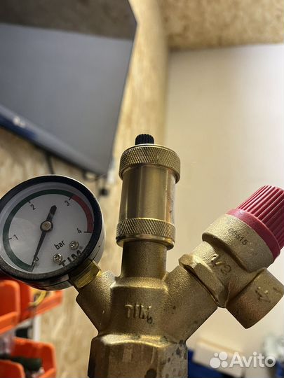 Группа безопасности котла