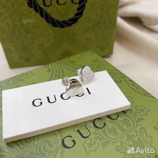 Сережки гвоздики Gucci