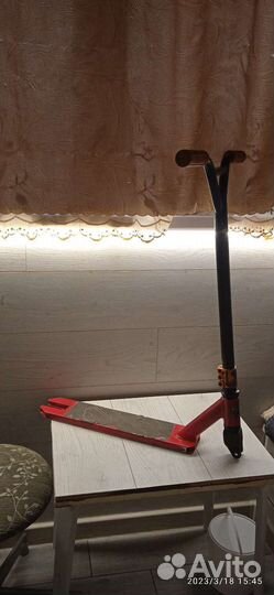 Трюковой самокат на запчасти