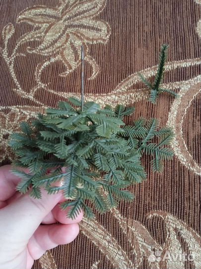 Ёлочки и ёлочные мини-игрушки набор Малютка СССР