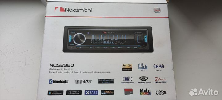 Магнитола процессорная Nakamichi