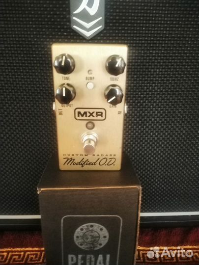 Гитарная педаль овердрайв MXR m77custom badass mod