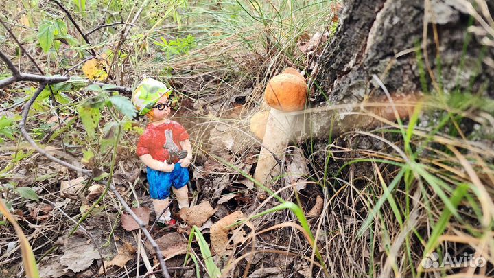 Ватная игрушка на елку