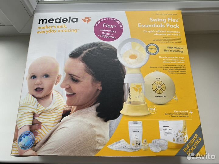 Молокоотсос medela электрический