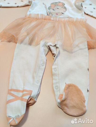 Слип комбинезон для девочки 74