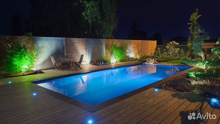 Доска палубная термированная