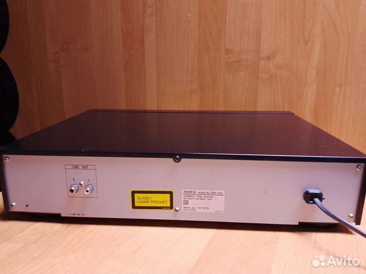Cd проигрыватель Sony CDP-550