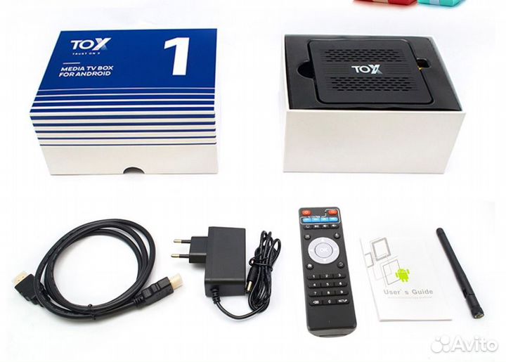 Продам тв-бокс Tox1 4/32 с системой охлаждения