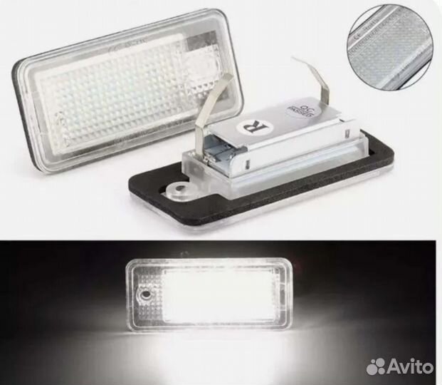 Светодиодная LED-подсветка номера audi