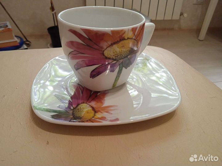 Чашка с блюдцем
